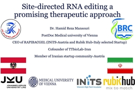 سمینار علمی با عنوان ویرایش هدفمند RNA؛ رویکردی نویدبخش در درمان‌های پزشکی
